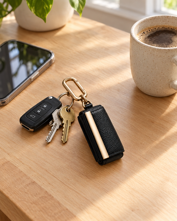 NOMO Keychain Tote in gebruik (foto: NOMO)