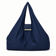 Maat:Large | Kleur:Dark Blue | NOMO Keychain Tote vooraanzicht, karabijnhaak op achterkant