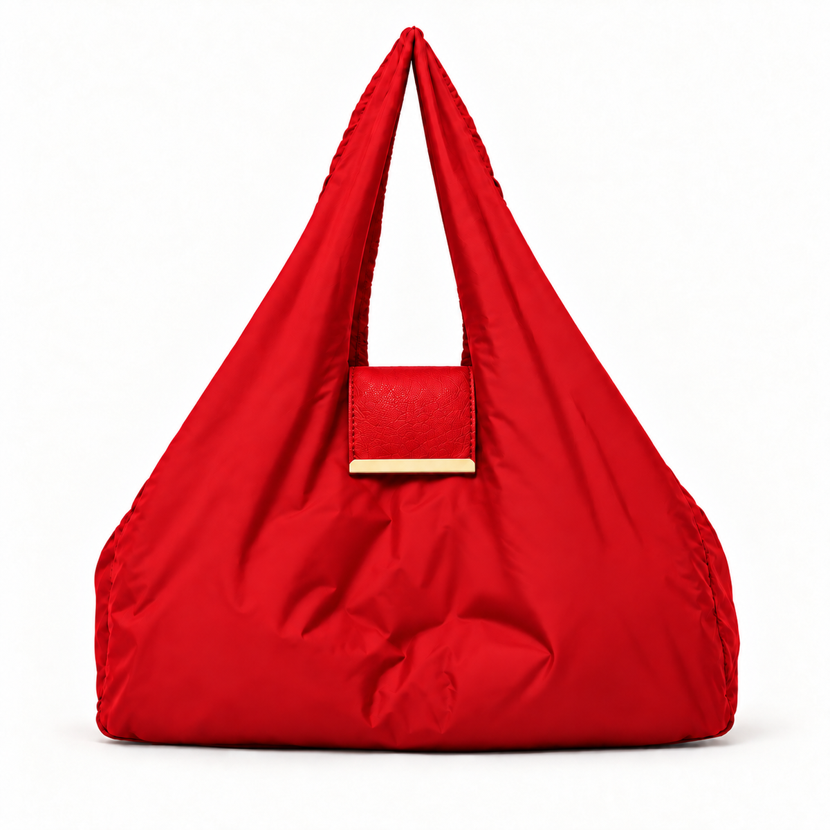 Maat:Large | Kleur:Red | NOMO Keychain Tote vooraanzicht, karabijnhaak op achterkant