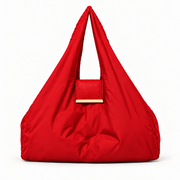 Maat:Large | Kleur:Red | NOMO Keychain Tote vooraanzicht, karabijnhaak op achterkant