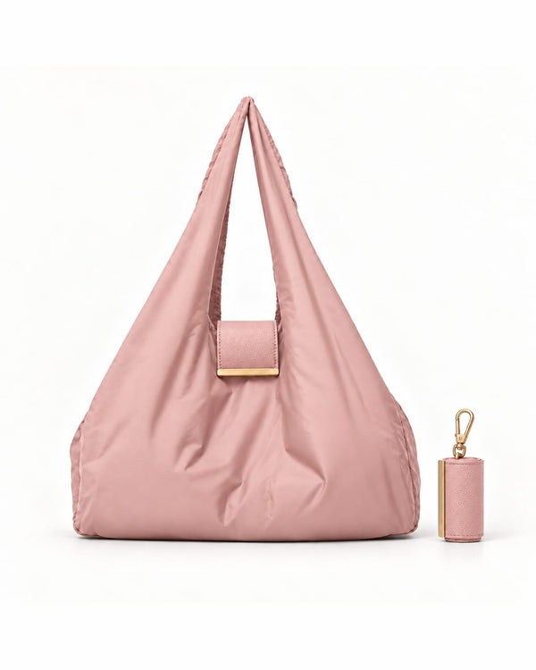 NOMO Keychain Tote Blush Pink