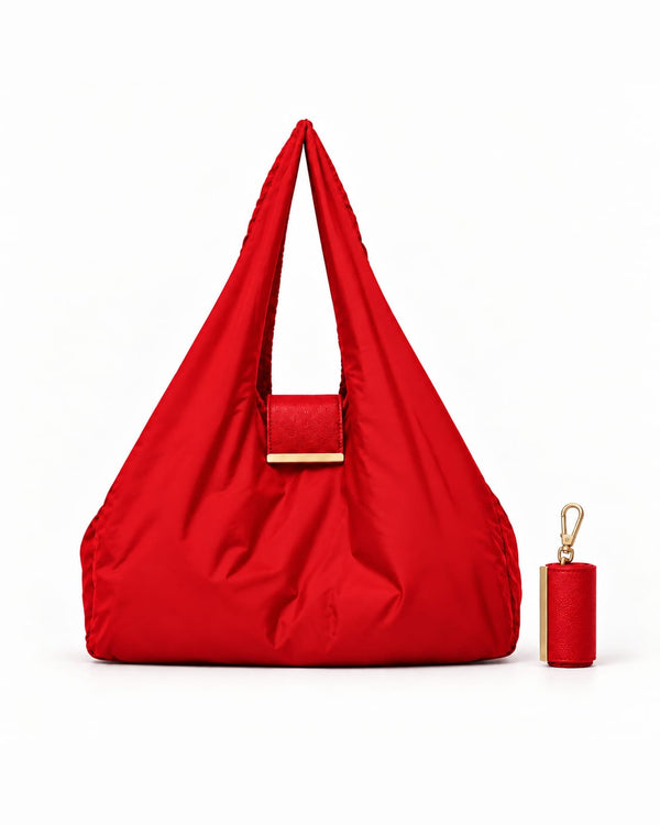 NOMO Keychain Tote Red