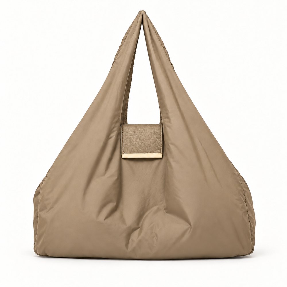 NOMO Keychain Tote Large in Khaki